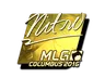 Sticker | nitr0 (Gold) | MLG Columbus 2016