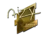Sticker | aizy (Gold) | Boston 2018