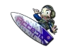 Sticker | Akihabara Accept Surf Ava (Foil)