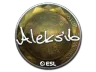 Sticker | Aleksib (Foil) | Katowice 2019