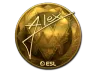 Sticker | ALEX (Gold) | Katowice 2019