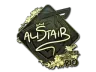 Sticker | aliStair (Gold) | Rio 2022