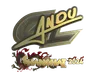 Sticker | aNdu (Gold) | Shanghai 2024