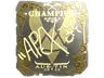 Sticker | apEX (Gold, Champion) | Austin 2025