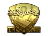 Sticker | autimatic (Gold) | Krakow 2017