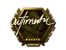 Sticker | autimatic (Gold) | London 2018