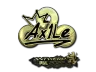 Sticker | Ax1Le (Gold) | Antwerp 2022