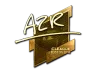 Sticker | AZR (Gold) | Boston 2018