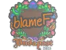 Sticker | blameF (Embroidered) | Budapest 2025