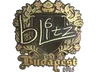 Sticker | bLitz (Gold) | Budapest 2025