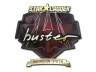Sticker | buster (Gold) | Berlin 2019