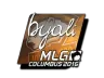 Sticker | byali (Foil) | MLG Columbus 2016