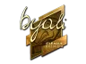 Sticker | byali (Gold) | Boston 2018