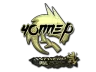 Sticker | chopper (Gold) | Antwerp 2022