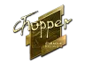Sticker | chopper (Gold) | Boston 2018