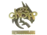 Sticker | chopper (Gold) | Copenhagen 2024