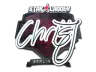 Sticker | chrisJ (Foil) | Berlin 2019