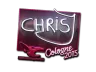 Sticker | chrisJ (Foil) | Cologne 2015