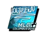 Sticker | coldzera (Foil) | MLG Columbus 2016