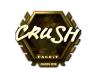 Sticker | crush (Gold) | London 2018