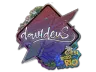 Sticker | dav1deuS (Glitter) | Rio 2022