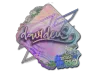 Sticker | dav1deuS (Holo) | Rio 2022