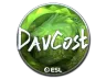 Sticker | DavCost (Foil) | Katowice 2019