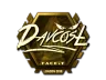 Sticker | DavCost (Gold) | London 2018