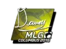 Sticker | DAVEY (Foil) | MLG Columbus 2016