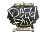 Sticker | DeadFox (Gold) | Berlin 2019