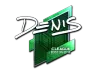 Sticker | denis (Foil) | Boston 2018