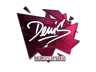 Sticker | denis (Foil) | Cologne 2016
