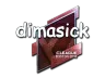 Sticker | dimasick (Foil) | Boston 2018