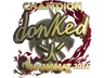 Sticker | donk (Gold, Champion) | Shanghai 2024