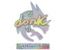 Sticker | donk (Holo) | Copenhagen 2024