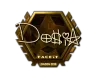 Sticker | Dosia (Gold) | London 2018