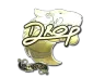 Sticker | drop (Gold) | Paris 2023