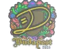 Sticker | dumau (Embroidered) | Budapest 2025