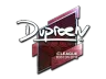 Sticker | dupreeh (Foil) | Boston 2018