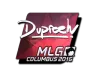 Sticker | dupreeh (Foil) | MLG Columbus 2016