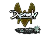 Sticker | dupreeh (Glitter) | Antwerp 2022