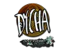 Sticker | dycha (Glitter) | Antwerp 2022