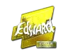 Sticker | Edward (Foil) | Atlanta 2017