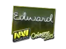 Sticker | Edward (Foil) | Cologne 2015