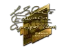 Sticker | Edward (Gold) | Boston 2018