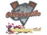 Sticker | electronic (Glitter) | Shanghai 2024