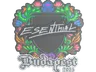 Sticker | esenthial (Embroidered) | Budapest 2025