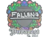 Sticker | FalleN (Embroidered) | Budapest 2025