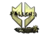Sticker | FalleN (Gold) | Antwerp 2022