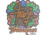 Sticker | fEAR (Embroidered) | Budapest 2025